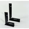 Aluminum Alloy Flat Angle Ruler Base Measuring Tape with Seat Shape Right Angle Ruler Knife Mouth Angle Ruler