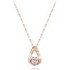 ELLE Jewelry 14K Sparkling Waterdrop Necklace EL14NN021
