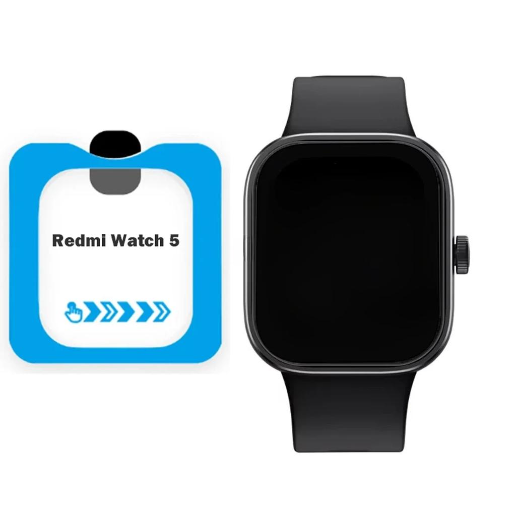 1-5Pcs Tempered Glasss for Xiaomi Redmi Watch 5Active 4 5 Active lite Screen Protector Protective Glass Easy to Install