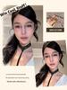Jinghe Ultralight Gold Oval Prescription Glasses for Women - Small Face, No Makeup, High-Power Eyewear