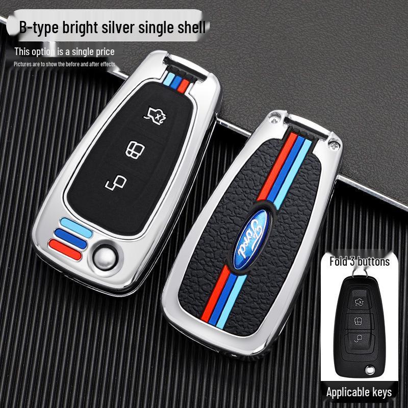 Special Edition Full Coverage Key Case for Ford Kuga and New Focus