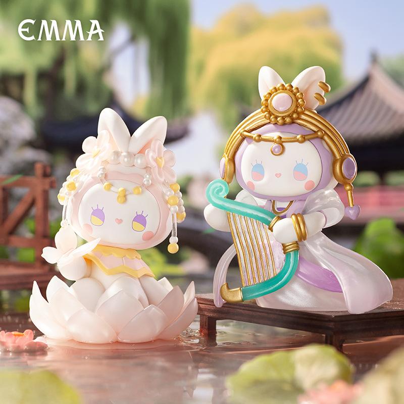 New EMMA Secret Forest Lantern Rendezvous Series Blind Box Cute Doll Figurine Trendy Toy Girl Birthday Gift Desk Decor