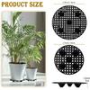 8Pcs Plant Stand Indoor Outdoor, Plant Level Pot Elevator- 2 Size Plant Riser Holder Plastic Floor Protector Plant Trivet, Heavy Planter Holder for