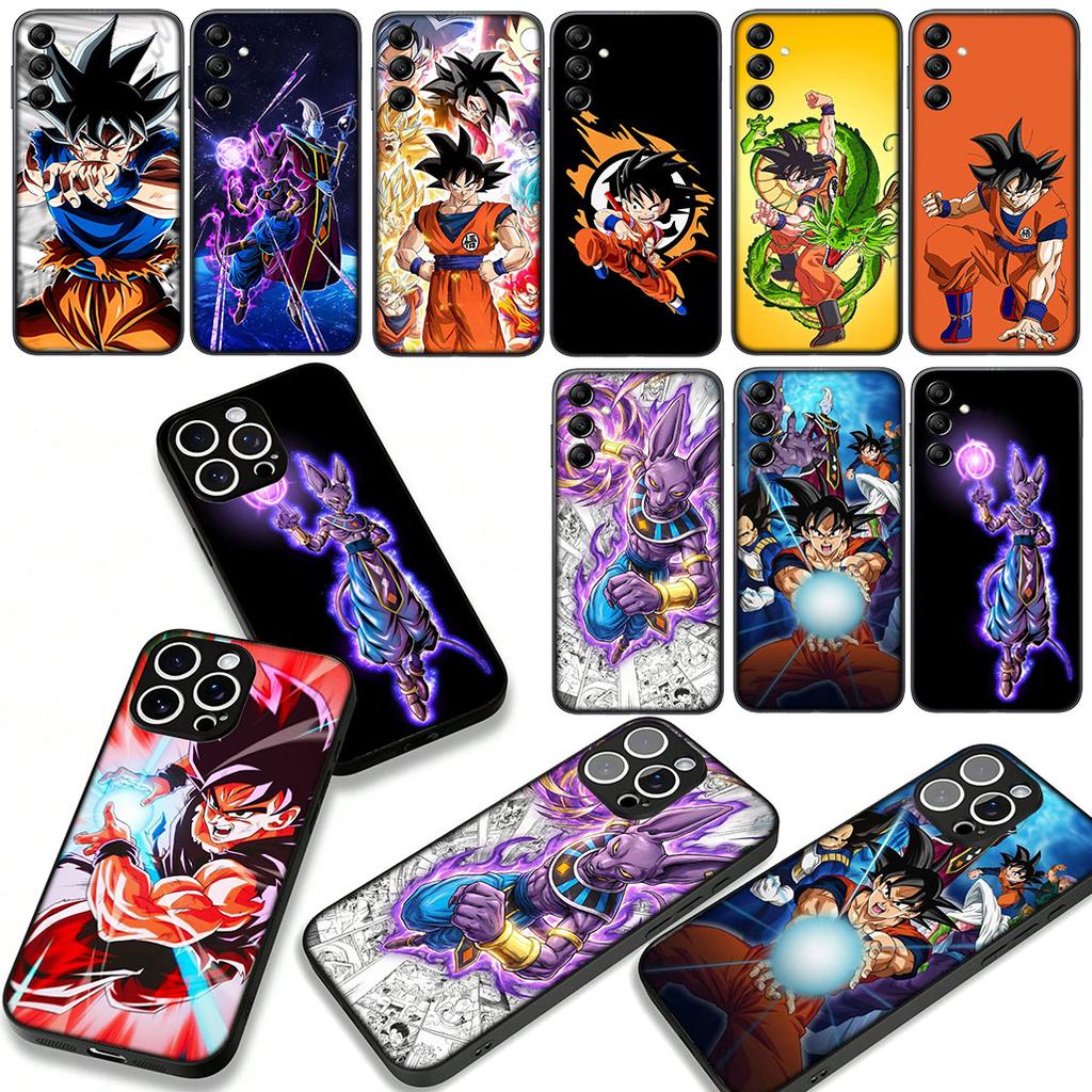 Whis Dragon Gokus Balls Beerus Case for Motorola Moto G04 G13 G14 G45 G22 G23 G32 G34 G35 G64 G82 G84 G53 G60 G72 E14 E15 E13