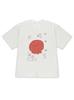 Cute Marine Animals Graphic Tee Kawaii Ocean Cartoon Print Short Sleeve Shirt Loose Fit Y2K Style Ideal For Summer Beach Vacation Streetwear