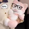 Calico Cat Realistic Plush Toy Soft Stuffed Animal For Girls And Gifts Birthday