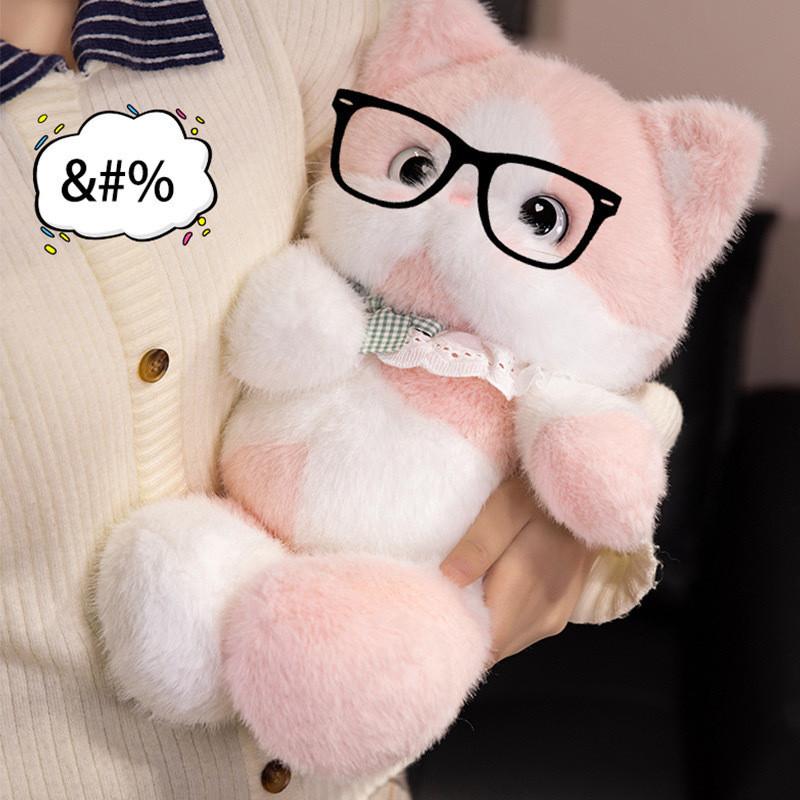 Calico Cat Realistic Plush Toy Soft Stuffed Animal For Girls And Gifts Birthday