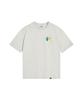 Imiseu Coastal Embroidery T-Shirt-Chalk White