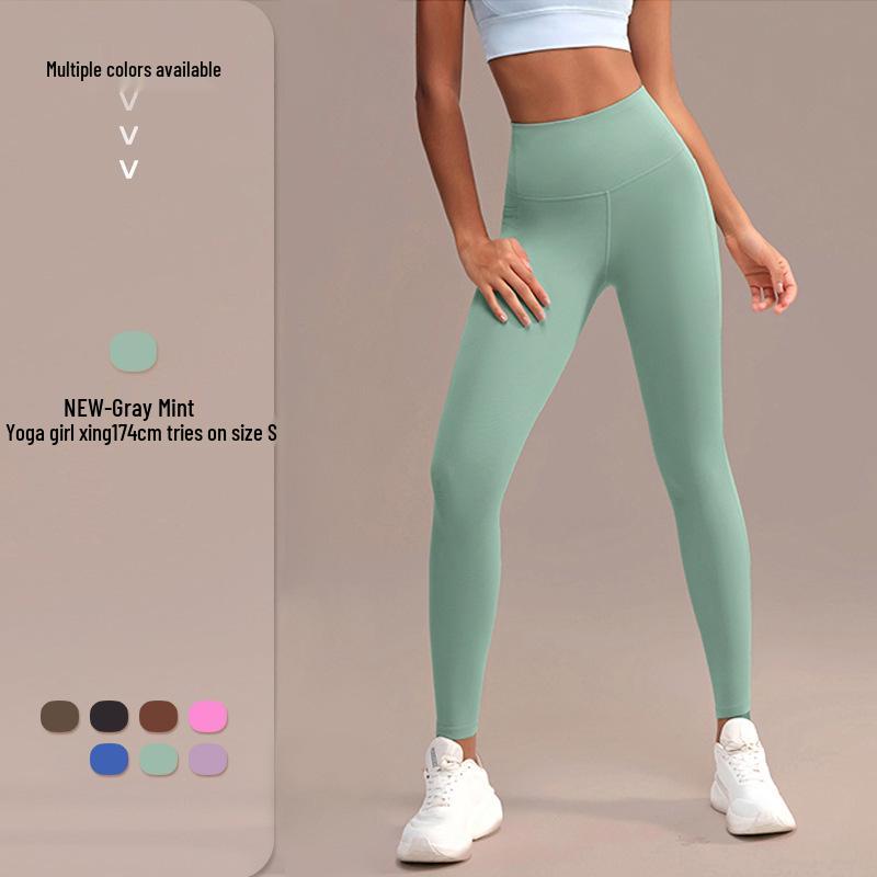 NT Women s Medium-Intensity High-Waisted Yoga Pants - Quick-Dry, Butt-Lifting, Tight-Fit for Running & Fitness 6