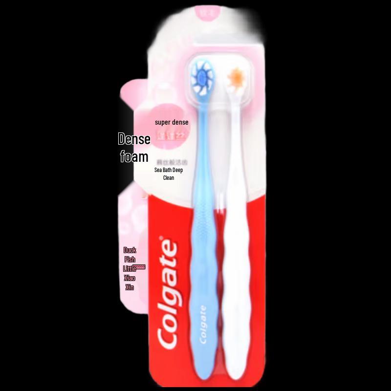

Colgate Ultra-Dense Fluffy Silk Toothbrush, Small Head, 4-Pack