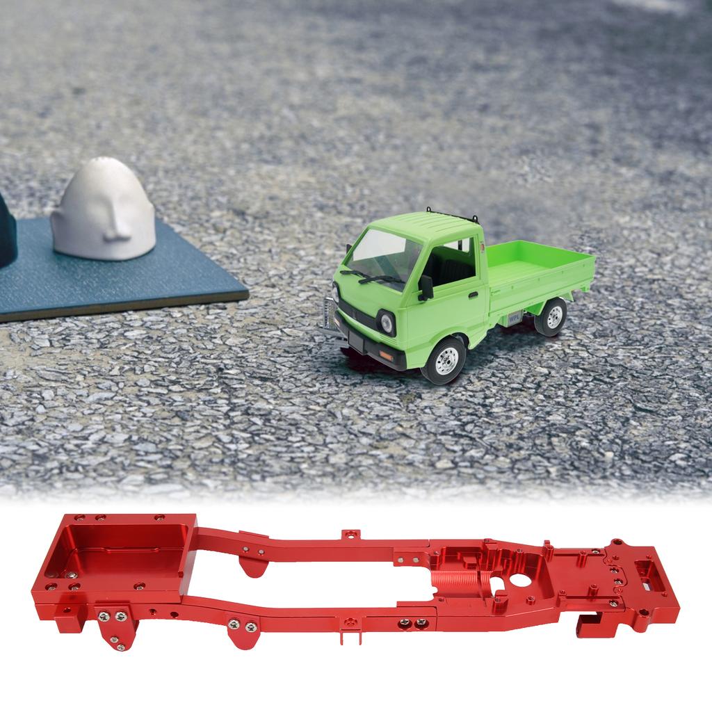 Chassi de Metal para Carro RC   Peça para Carro de Modelo RC WPL D12 1/10 Peças de Atualização Acessórios