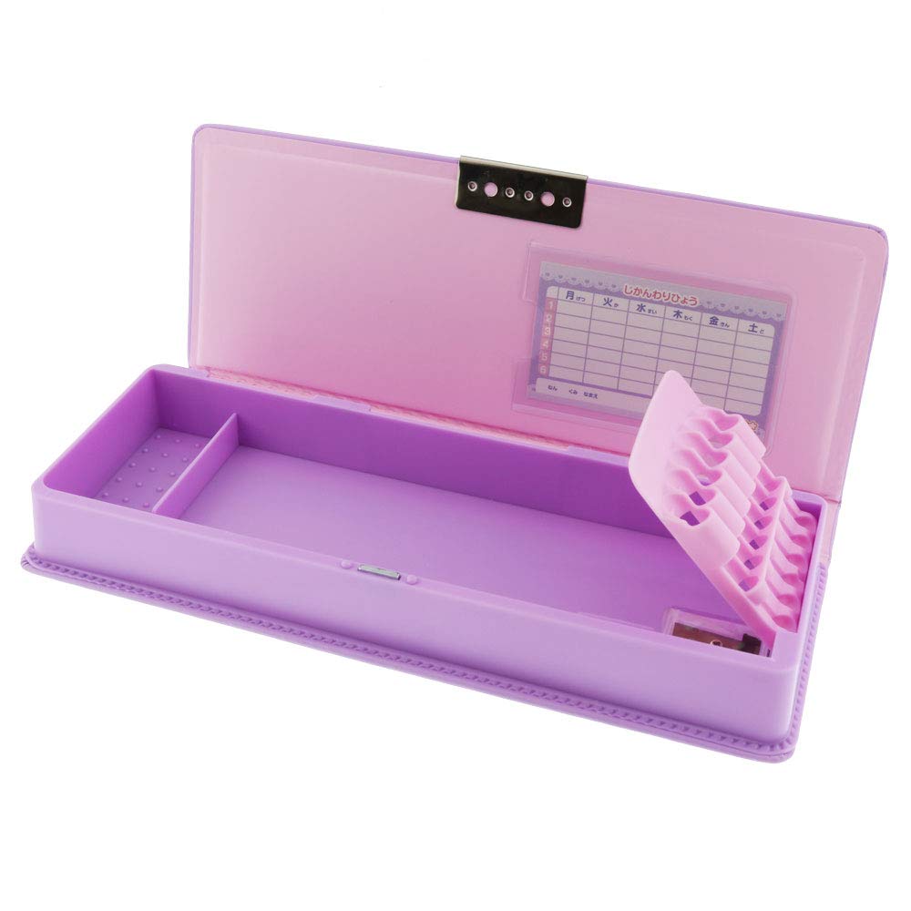 Sunstar Stationery Yokopita Compact Pencil Light S1312839 Case, Single, Violet,