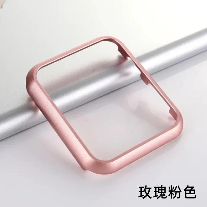 Metallgehäuse für Apple Watch Ultra 2 Series 9 8 7 41 mm 45 mm Aluminiumlegierung Bumper Cases für iWatch 6 SE 40 mm 44 mm Rahmenabdeckung