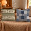 Pattern Weaving Cushion Cover Short-Plush Cushion Cover Pillowcase — Suitable For Sofas Bedrooms And Home Decor