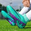 Herren Fußballschuhe Rutschfest Gesellschaft Fußballstiefel Neue TF/FG Rasen Lange Stollen Original Sneaker Sport Ultraleicht Fußballschuhe