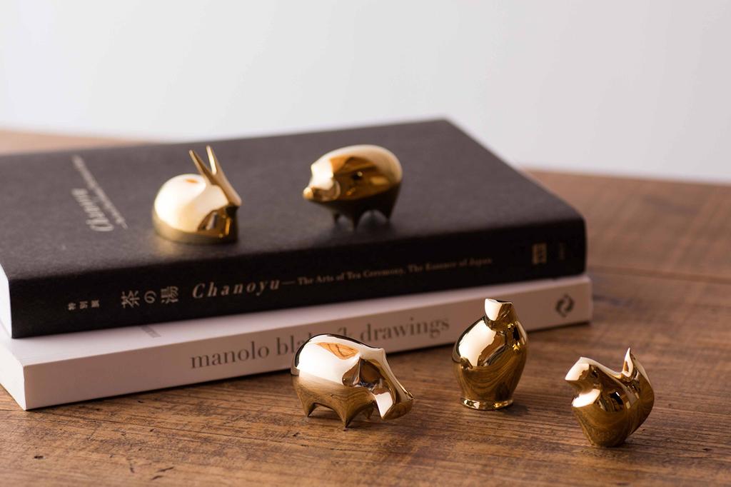 NOUSAKU Brass Block Squirrel (Brass) 507015