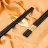 10 Pairs 24cm Reusable Chopsticks Non-Slip Chopstick Sushi Sticks Chinese Sticks To Eat Food Chinese Wood Chopsticks Set KZ004