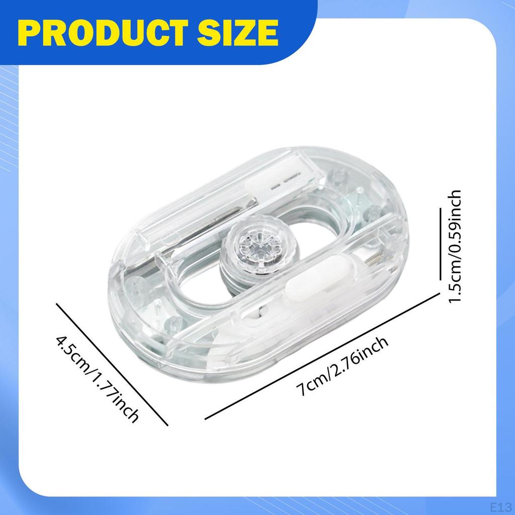 Box Cutter Opener Compact Mini Lightweight Paper Knife Utility for Stretch Wrap Banding