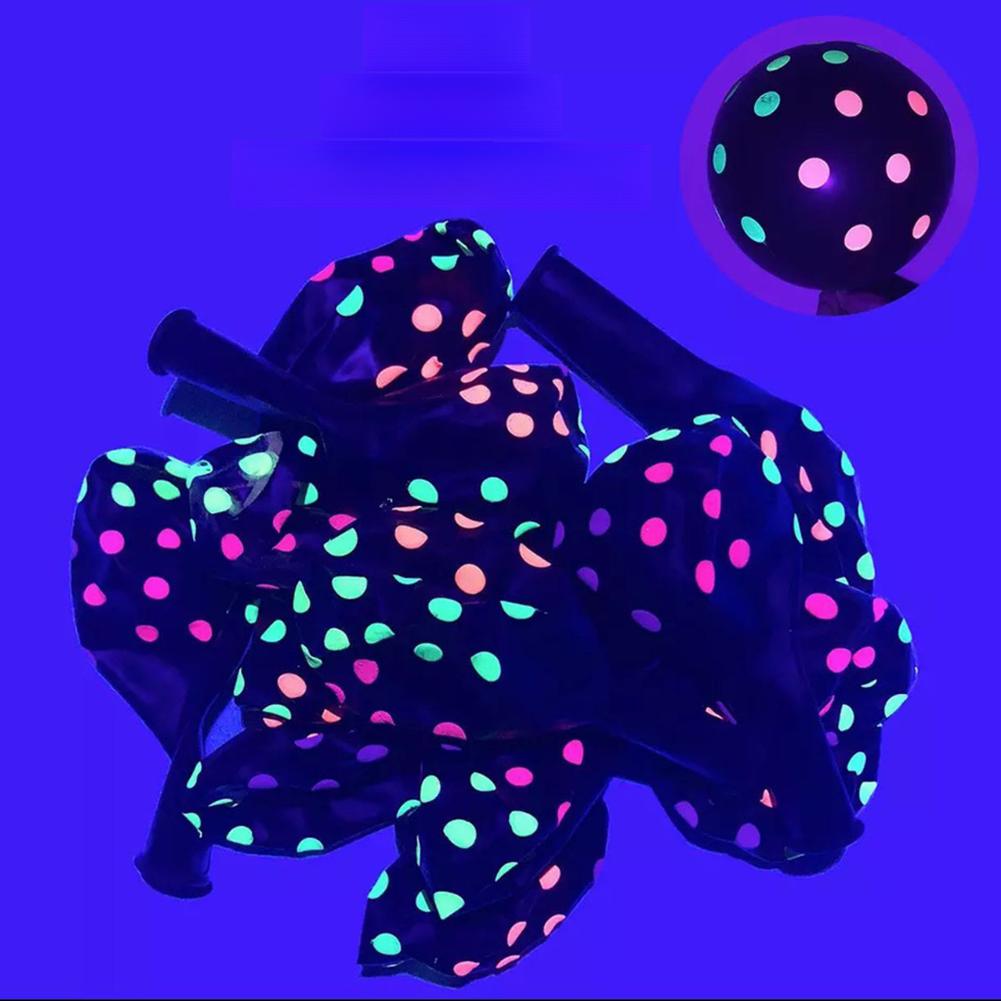 Fluorescent Balloons Glow Balloons Light-absorbing Pattern