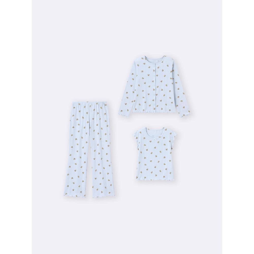 Gu By Uniqlo Girls 3 Piece Lounge Set  Bear 