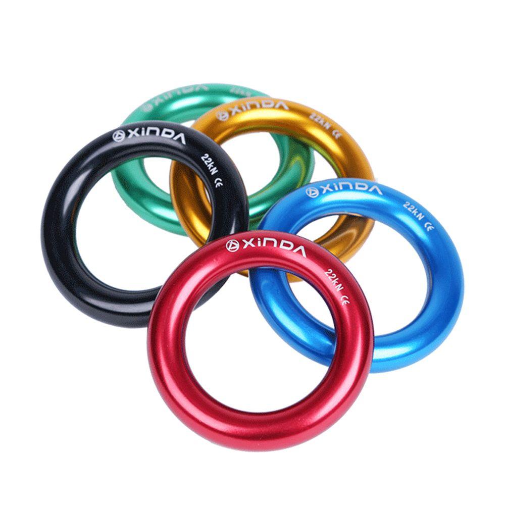 Купить 22KN Кольцо для спуска на веревке Алюминиевое соединительное ...