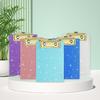 Sparkling Clipboard 6x4Inch Small Acrylic Clipboard Portable Document Organiser Writing Board For Organizing File Paper