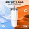 30 Oz Thermos, Food Grade Stainless Steel Thermos Keeps Temperature for 12 Hours, Suitable for Home, Travel, Camping, Office