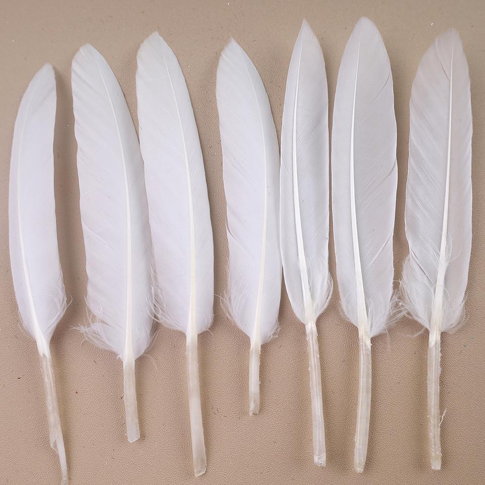 Duck Feathers for Clothes Handicraft Accessories White Golden Black Pink Peacock Goose Feather Plumas Handicraft Article