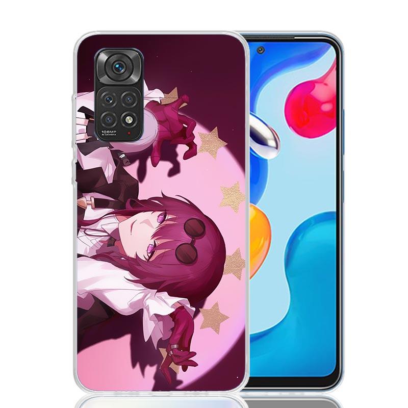 

Чехол для телефона Honkai Star Rail Кафка для Xiaomi Redmi Note 15 14 13 12S 12 Pro Plus 11S 11E 11 11T 10S 10 Арт Мягкий Чехол с Узором Re Redmi Note 14 Pro 4G