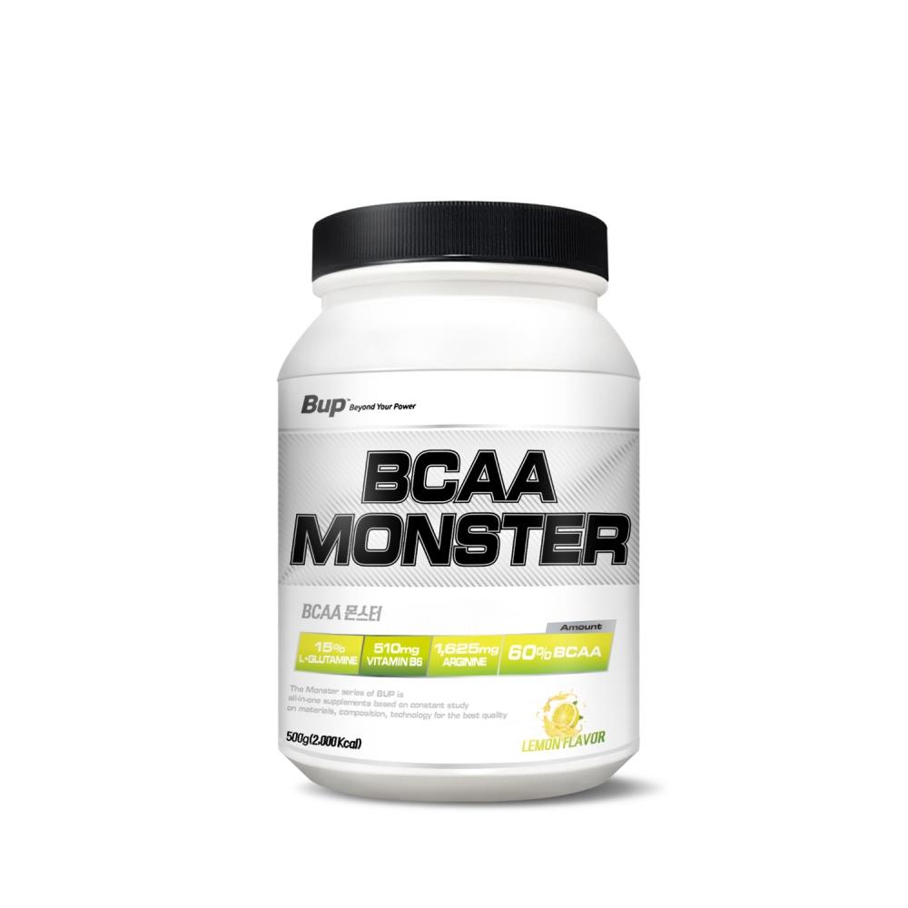 

BCAA Monster 500 г 50 г Аминокислотная добавка для здоровья BCA Lemon