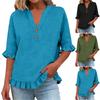 Women's casual short-sleeved blouse