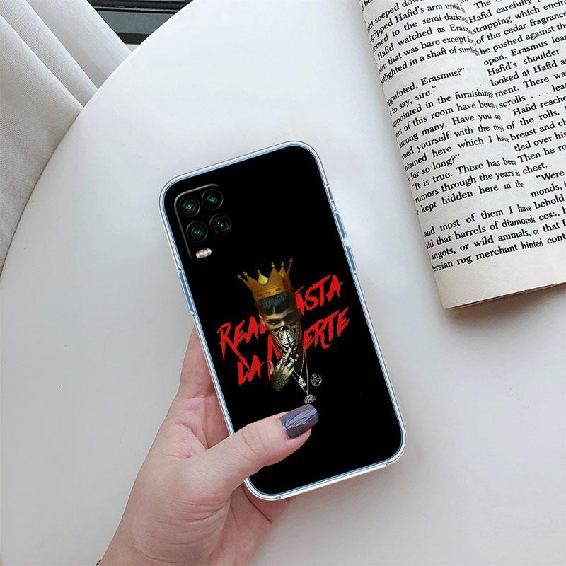 Anuel AA Transparent Phone Case for LG K22 K30 K40 K40S K41 K42 K50 K50S K51 K51S K52 K61 K62 K71 K92 Q61