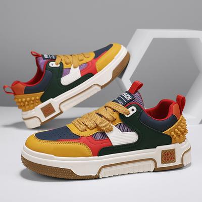 2024 Original Men's Fashion Sneakers Breathable Flat Designer Shoes Men Lace-up Casual Sneakers Men Trainers Zapatillas Hombre