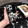 Custodia per Telefono Anime Murder Drones Per iPhone 17,16,15,14,13,12,11 Plus,Pro Max,XS,Cover Colorata Argento Nero