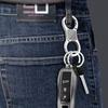 Idakekiy Key Chain Quick Release Spring with 4 Key Rings