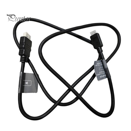 

Кабель-адаптер, совместимый с HDMI, 1,2 метра, поддержка 1080P 4K, защита от помех, высокая четкость, кабель Mini-HDMI-совместимый с HDMI-совместимым 2.0 для дома чёрный