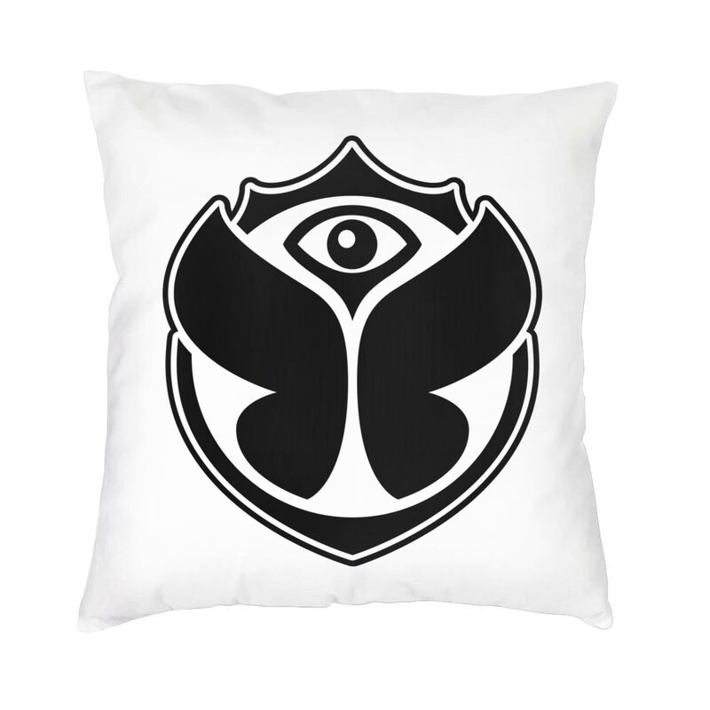 

Tomorrowland Cushion Covers Electronic Dance Funny Print Velvet Nordic Pillow Case Decoration Salon 30x30cm