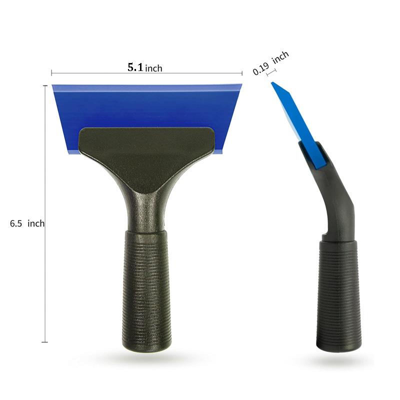 1/3 Pcs Small Squeegee for Car Window Cleaning 5 Inch Window Tint Squeegee with Non Slip Handle Silicone Wiper Tinting Tools