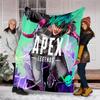 1pc Apex Theme Blanket - Digital Print, Polyester, Cozy for All Seasons, Perfect for Outdoor, and Travel