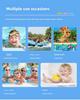 2025 Silicone Children's Waterproof Anti-Fog Swimming Goggles with Electroplating High-Definition Lenses