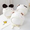 Breathable Infant Fetal Cap Breathable Cotton Polyester Bonnet For Newborns 0-5 Months Ear Covering Design