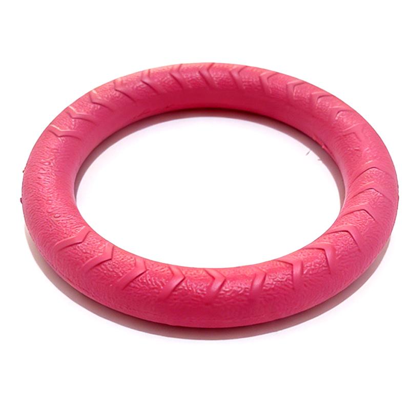 Dog Toys Pet Flying Discs Eva Dog Training Ring Puller Resistant Toys For Dogs Floating Puppy Bite Ring Toy Interactive