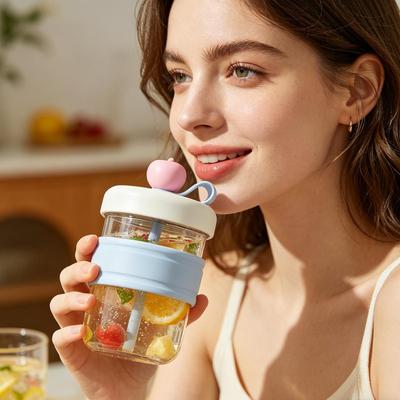 Ice Cups Easy Release Reusable Cup With Straw Ice Trays For Freezer For Chilling Drinks Coffee Whiskey Cocktail Kitchen Freezer