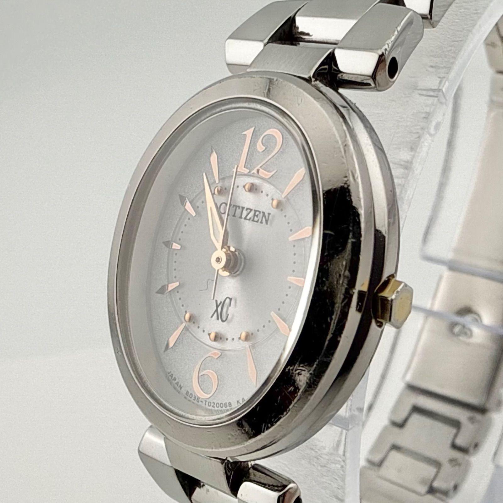 Used CITIZEN Citizen XC Cross Sea B036- T012710 Women s Watch Solar Working Product [M42]