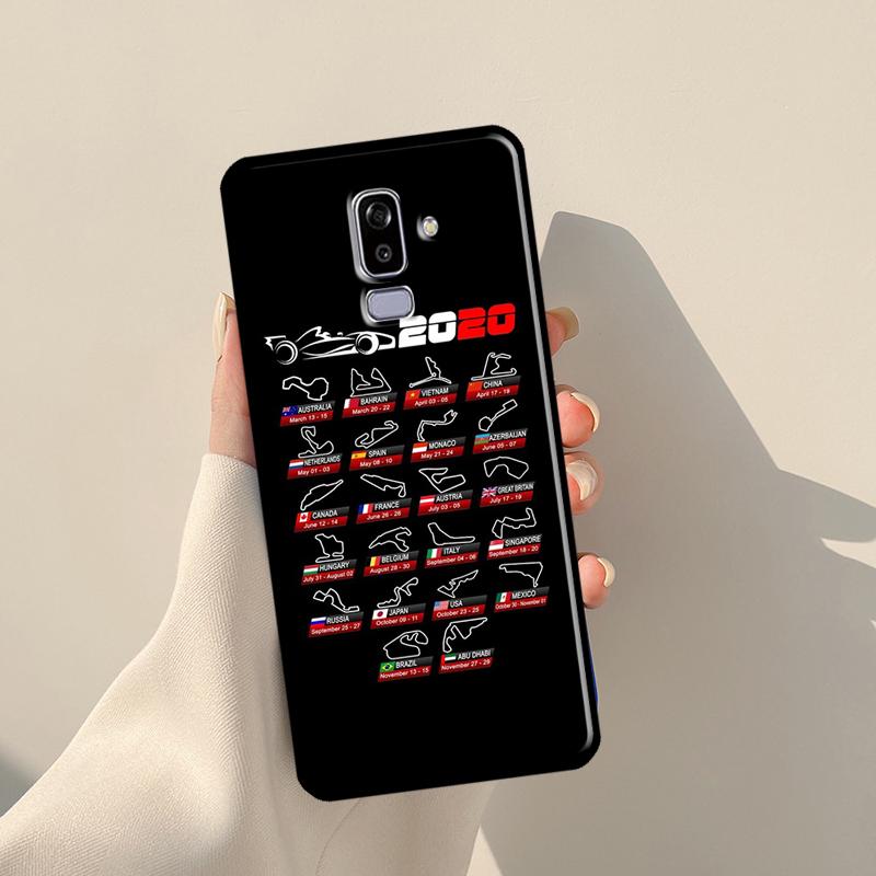 

Календарь Формула гоночные автомобили трассы для Samsung J3 J5 J7 J510 J310 J330 J710 J730 J1 A3 A5 2016 2017 J4 J6 Plus J8 2018 чехол J8 2018 - J810