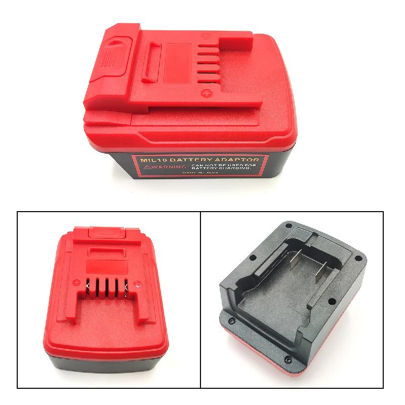 For Einhell Battery Adapter for DeWalt/Milwaukee 18V20V Li-ion Battery Converter To for Einhell X-Change18V Power Tool Accessory