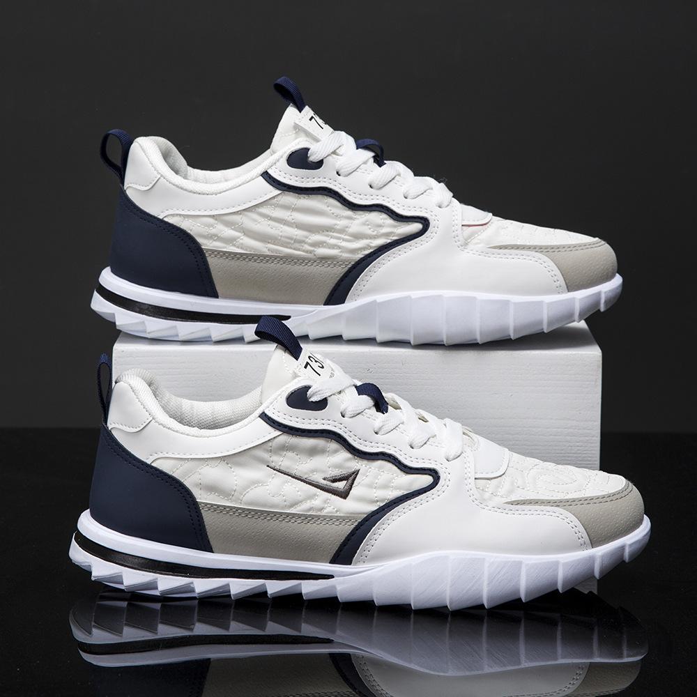 

Dexun men s shoes breathable mesh running 2025 spring and autumn dad shoes Korean version leisure sports student travel shoes 44