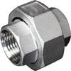 TRUSCO Threaded Pipe Fitting SUS Union 20A TU20A