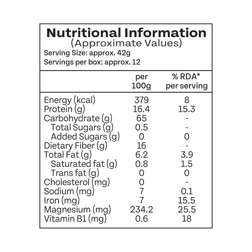 ORGANIC INDIA Quinoa 500g Nutrient-Rich Whole Grain Gluten-Free Protein-Rich Source of Iron Magnesium