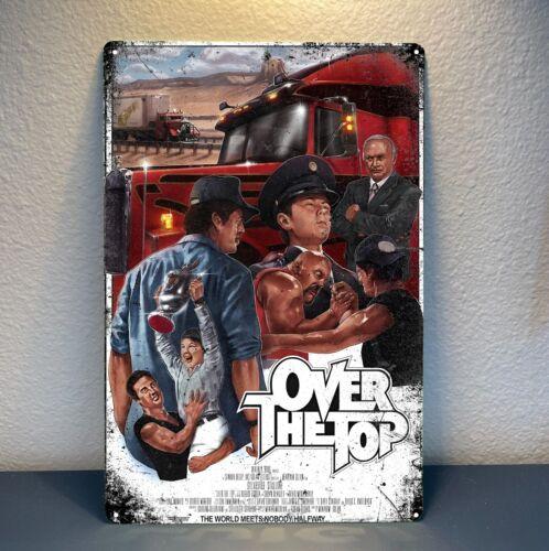 

Over The Top Movie Metal Poster Collectable Tin Sign xcmAluminum 20x30cm（7.8x11.8inch）